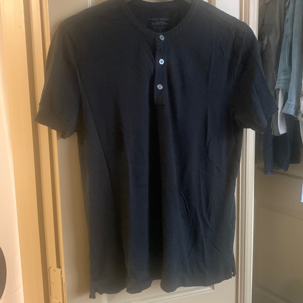 Banana republic organic soft wash Henley